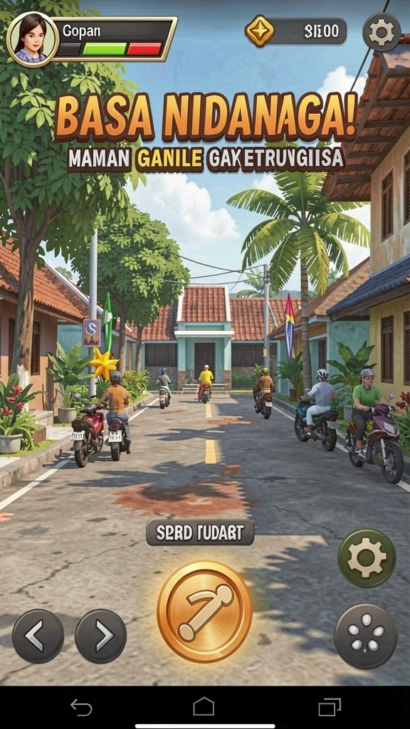 333666 - Latar belakang dunia fantasi yang memukau dan penuh detail.
