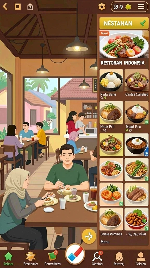 avatar808 - Fitur upgrade karakter yang mudah digunakan.