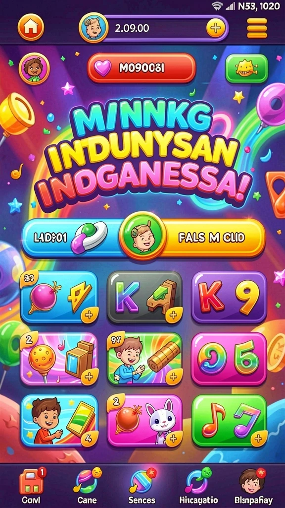 cv777 - Beragam karakter yang bisa dipilih dalam permainan.