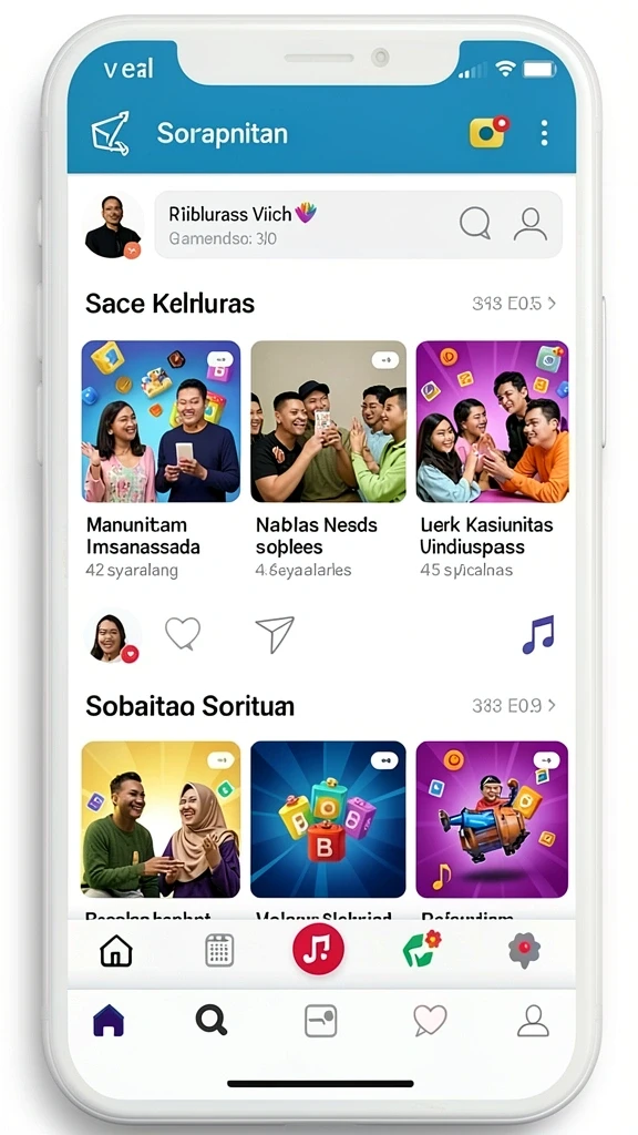 mega111 - Tampilan karakter yang menarik dan beragam.