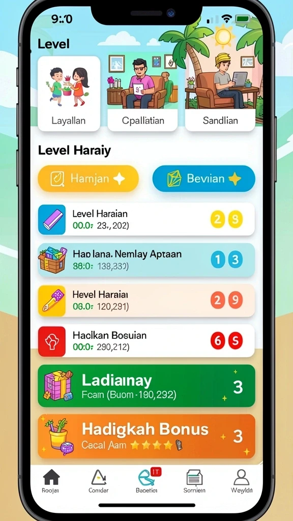 meriah4d - Tampilan antarmuka yang user-friendly.